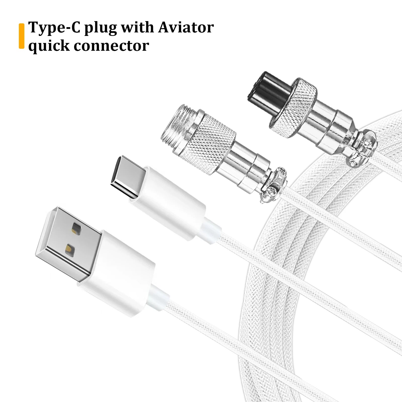 Coiled Cable Wire