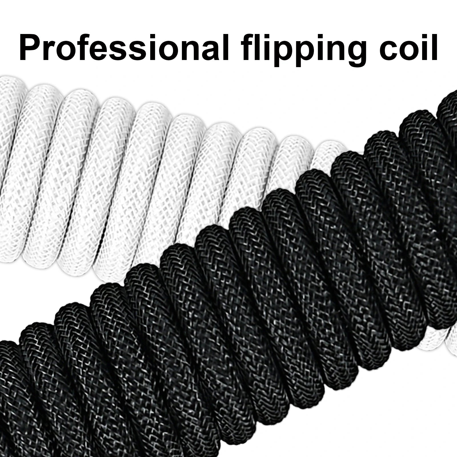 Coiled Cable Wire